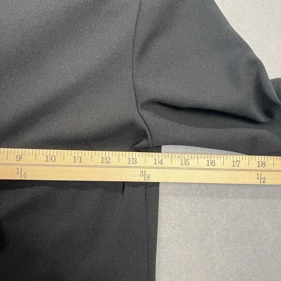 VTG Fashion Nova Women's Black Stretch Kiko High Side Slit Dress Size S - Picture 9 of 10